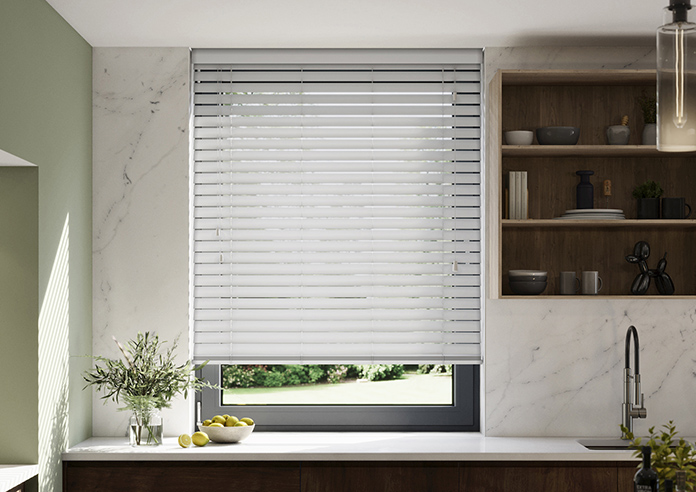Ecowood, Moonstone Grey Satin - Venetian Blind - Image 3